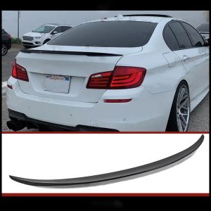 bmw 5 ös széria f10 2010 2017 m performance style 520i 535i 528i zongoralakk fekete abs műanyag hátsó spoiler