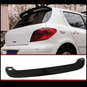 hátsó tetőspoiler peugeot 307 2001 2008 zongoralakk fekete abs műanyaghoz