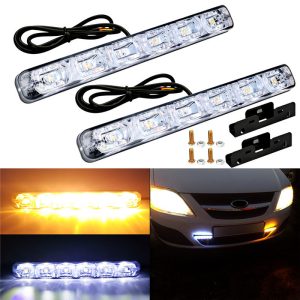 6 led es nappali menetfény 2db