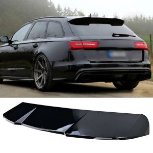 audi a6 avant c7 2011 2018 zongoralakk fekete abs műanyag hátsó spoiler