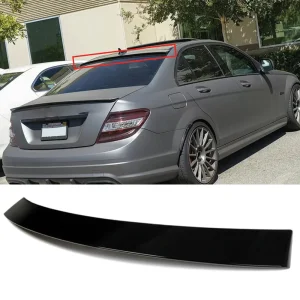 tetőspoiler mercedes w204 c250 c300 c63 2007 2014 zongoralakk fekete abs műanyaghoz