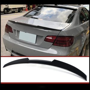 hátsó spoiler bmw 3 as széria e92 coupé m3 2006 2013 m4 stílusú zongoralakk fekete abs műanyaghoz