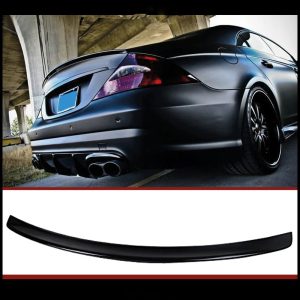 hátsó spoiler mercedes w219 2005 2010 cls350 cls550 zongoralakk fekete abs műanyaghoz