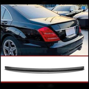 mercedes s osztály w221 2015 2013 as modellhez, fekete abs műanyag, hátsó lökhárítóval, króm bevonattal