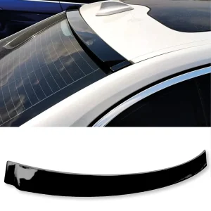 tetőspoiler bmw 3 as szériához f30 320i, 325i, 328i, 335i, 340i 2012 2018 zongoralakk fekete abs műanyag