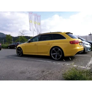 audi a4 rs4 style 2012 2016 első lökhárító spoiler, Üvegszálas, alapozó festéssel