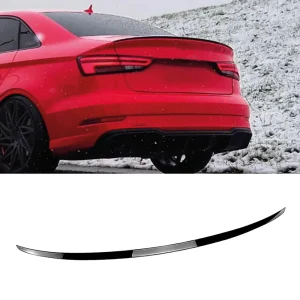 audi a3 8v 2013 2020 s3 style rs3 zongoralakk fekete abs műanyaghoz