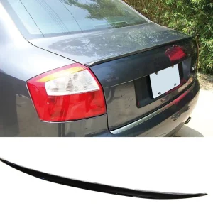 audi a4 b6 2001 2004 zongoralakk fekete abs műanyag hátsó lökhárító spoiler