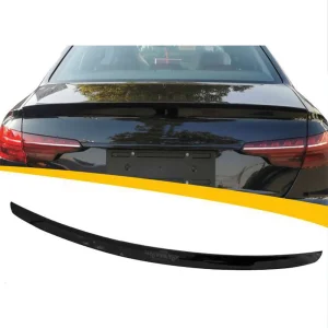 audi a4 b9 s4 style 2019 2021 zongoralakk fekete abs műanyag hátsó spoiler