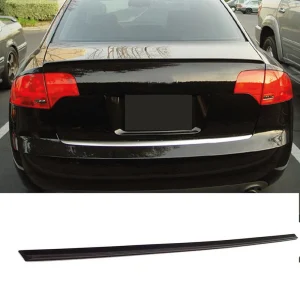 audi a4 b7 2004 2008 zongoralakk fekete abs műanyag hátsó spoiler