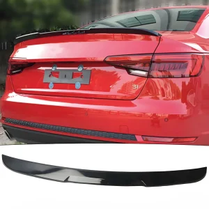 audi a4 b9 blade style 2019 2021 zongoralakk fekete abs műanyag hátsó spoiler
