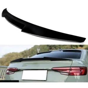 audi a4 sd b9 2019 m4 stílusú zongoralakk fekete abs műanyag hátsó spoiler