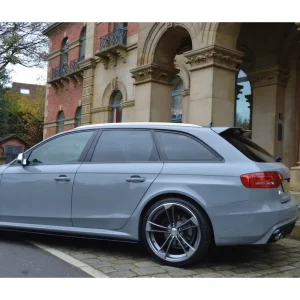 audi a4 b8 avant 2008 2015 allroad zongoralakk fekete abs műanyag hátsó lökhárító spoiler