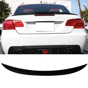hátsó spoiler bmw 3 as szériához e93 2007 2013 performance style 328i 335i m3 zongoralakk fekete abs műanyag
