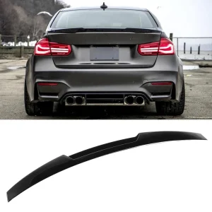 bmw 3 as széria f30 f30 lci m4 type 2012 2018 zongoralakk fekete abs műanyag hátsó spoiler
