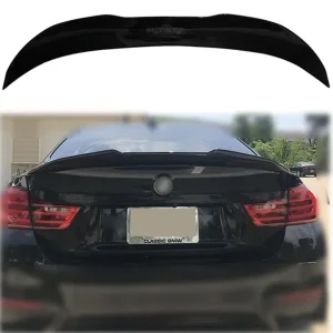 hátsó spoiler bmw 5 ös szériához f10 psm 2010 2017 520i 535i 528i zongoralakk fekete abs műanyag