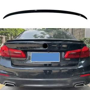 hátsó spoiler bmw 5 ös szériához g30 m5 stílusban 2020 zongoralakk fekete abs műanyag