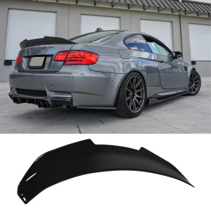 hátsó spoiler bmw e92 3 as szériához psm 2006 2010 zongoralakk fekete abs műanyag