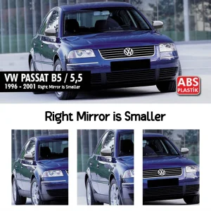 vw passat b5 b5,5 1996 2001 batman modellhez tükörborítás