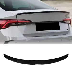 skoda octavia vrs style 2020+ hátsó spoiler, fekete abs műanyag