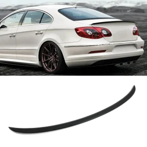 vw volkswagen passat cc 2012 2017 hátsó spoiler, fekete abs műanyag
