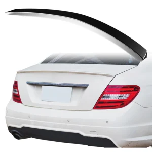 mercedes w204 amg style 2007 2014 hátsó spoiler spoiler fekete abs műanyaghoz