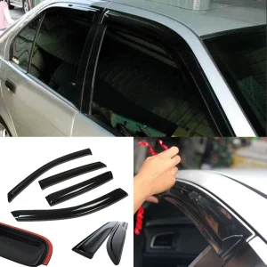 ablakvédő bmw 3 as szériához e46 97 04 4 darabos esővédő szélterelő