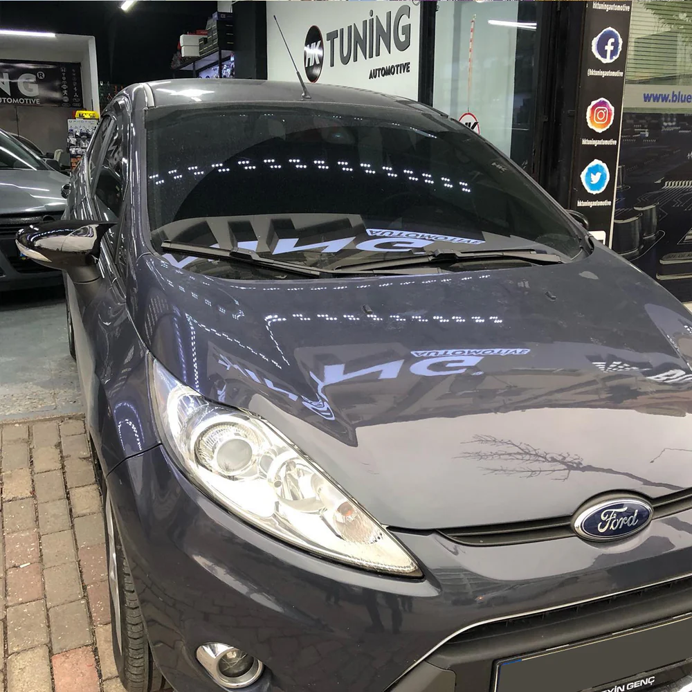 tükörborítás ford fiesta mk6 mk6 fl 2008 2017 batman modellhez