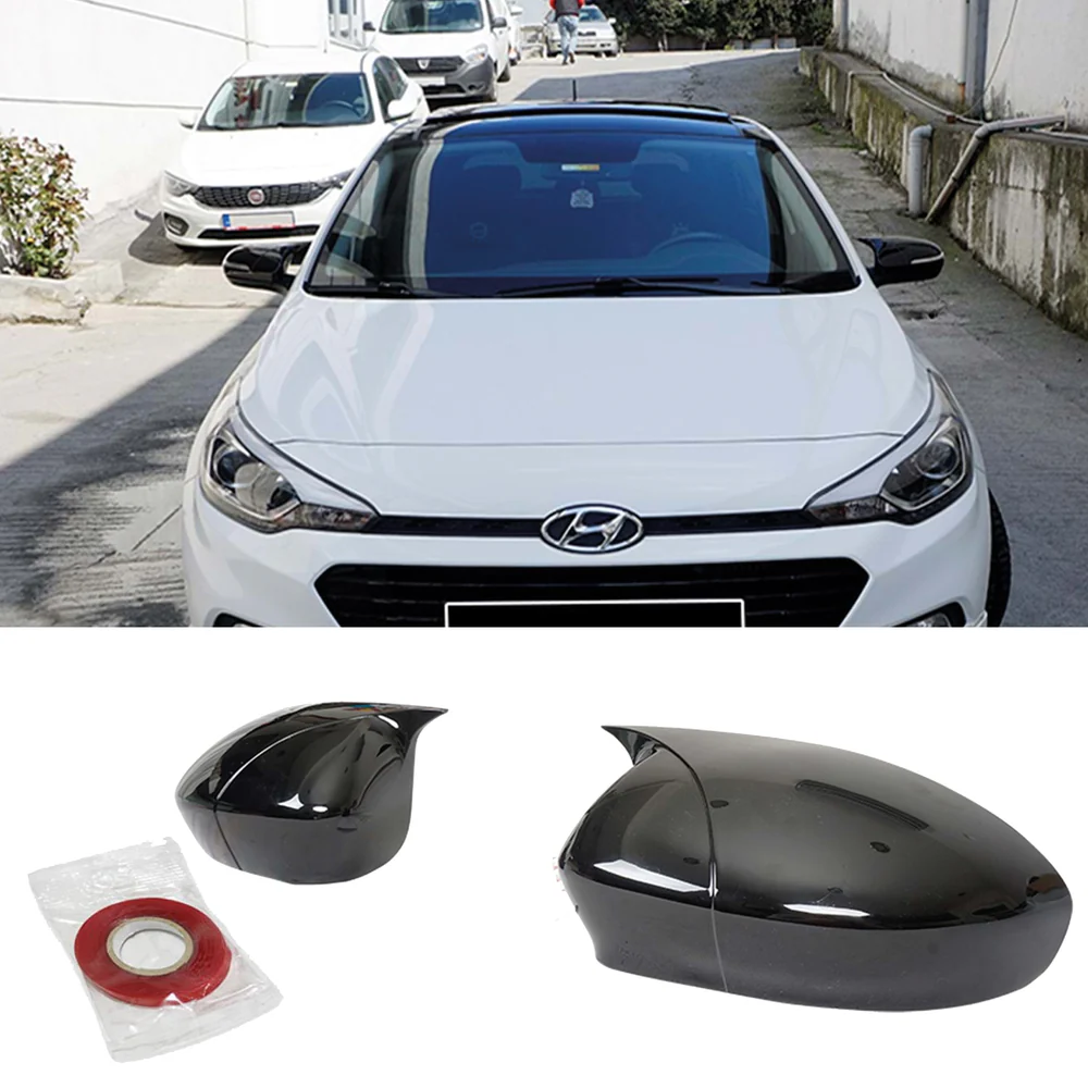 tükörborítás hyundai i20 2014 2020 jelzőlámpával batman modellhez