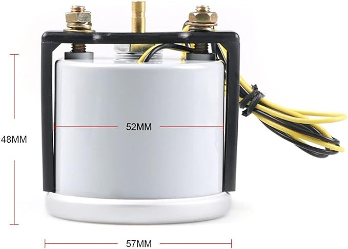 3bar turbónyomás mérőóra fekete számlapos